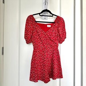 Sugar + Lips Floral Romper